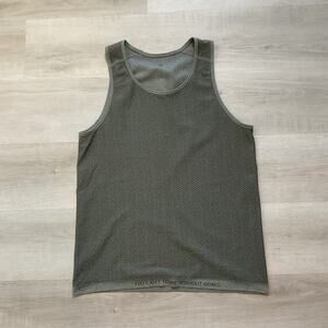 LuluLemon Womens You Can't Score Without Goals Grey Racerback Tank Top XL